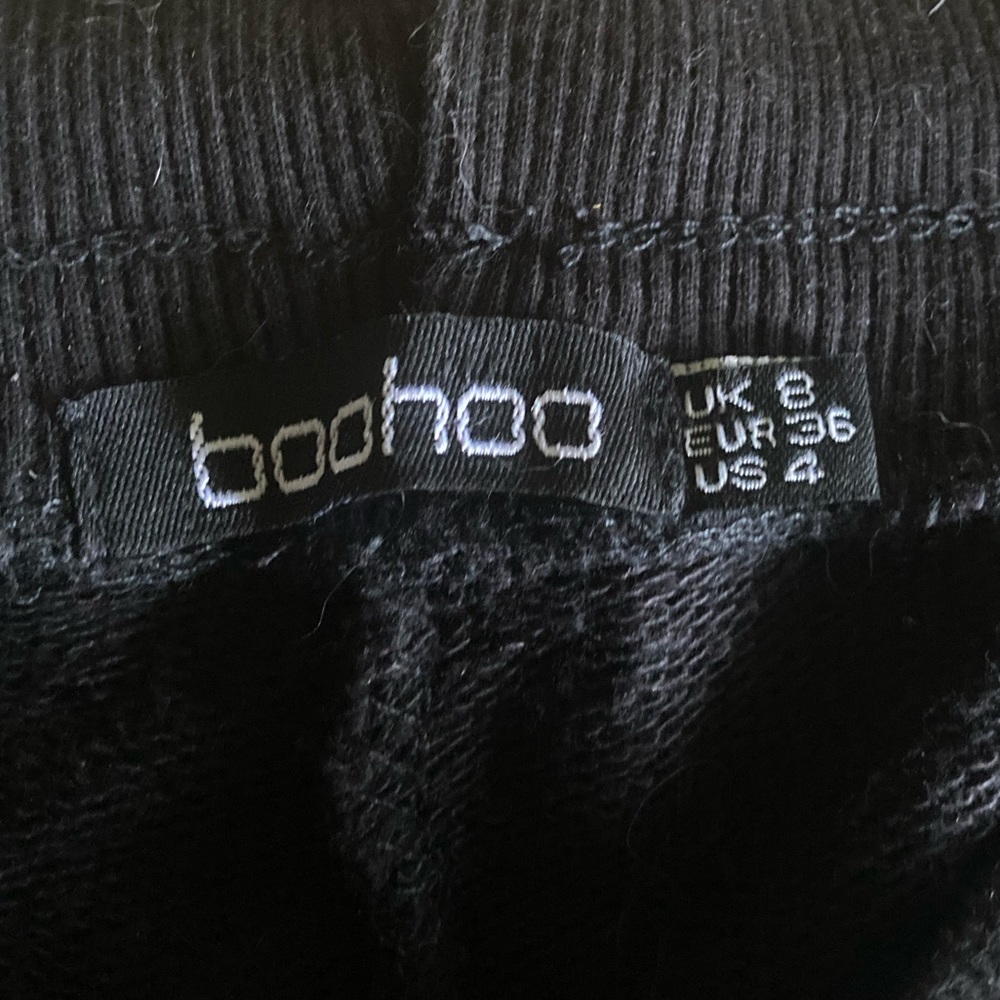 Boohoo baggy side zippered jogger pants - Picture 4 of 9